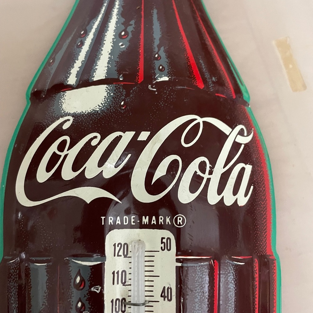 Coca-Cola Bottle Shaped Thermometer